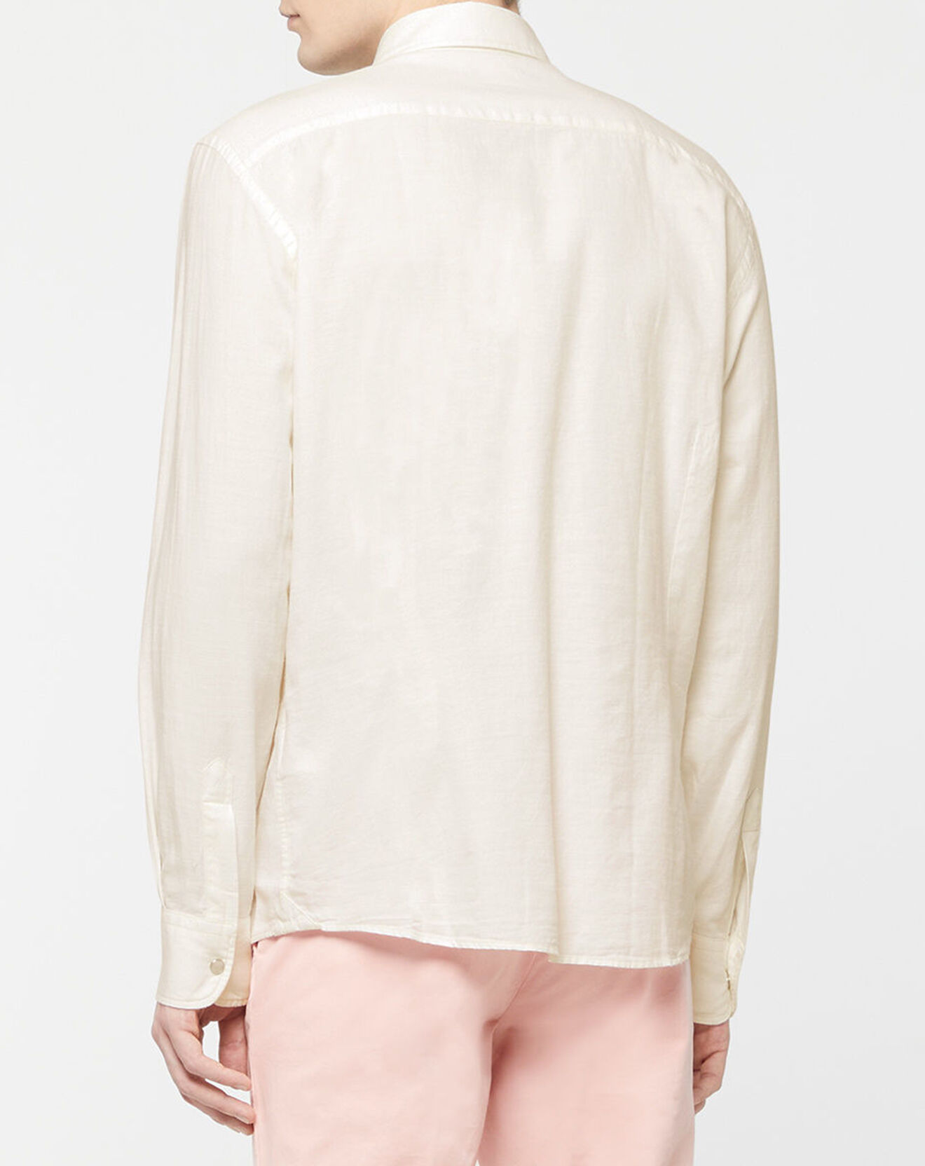 Hackett London Chemise Slim Fit beige clair