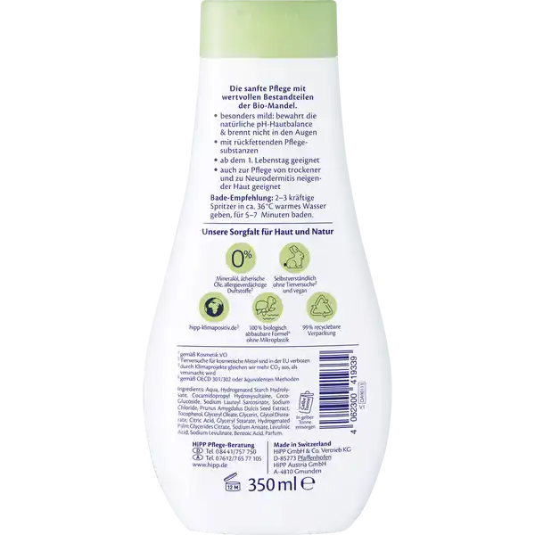 Babysanft Babybad sensitiv