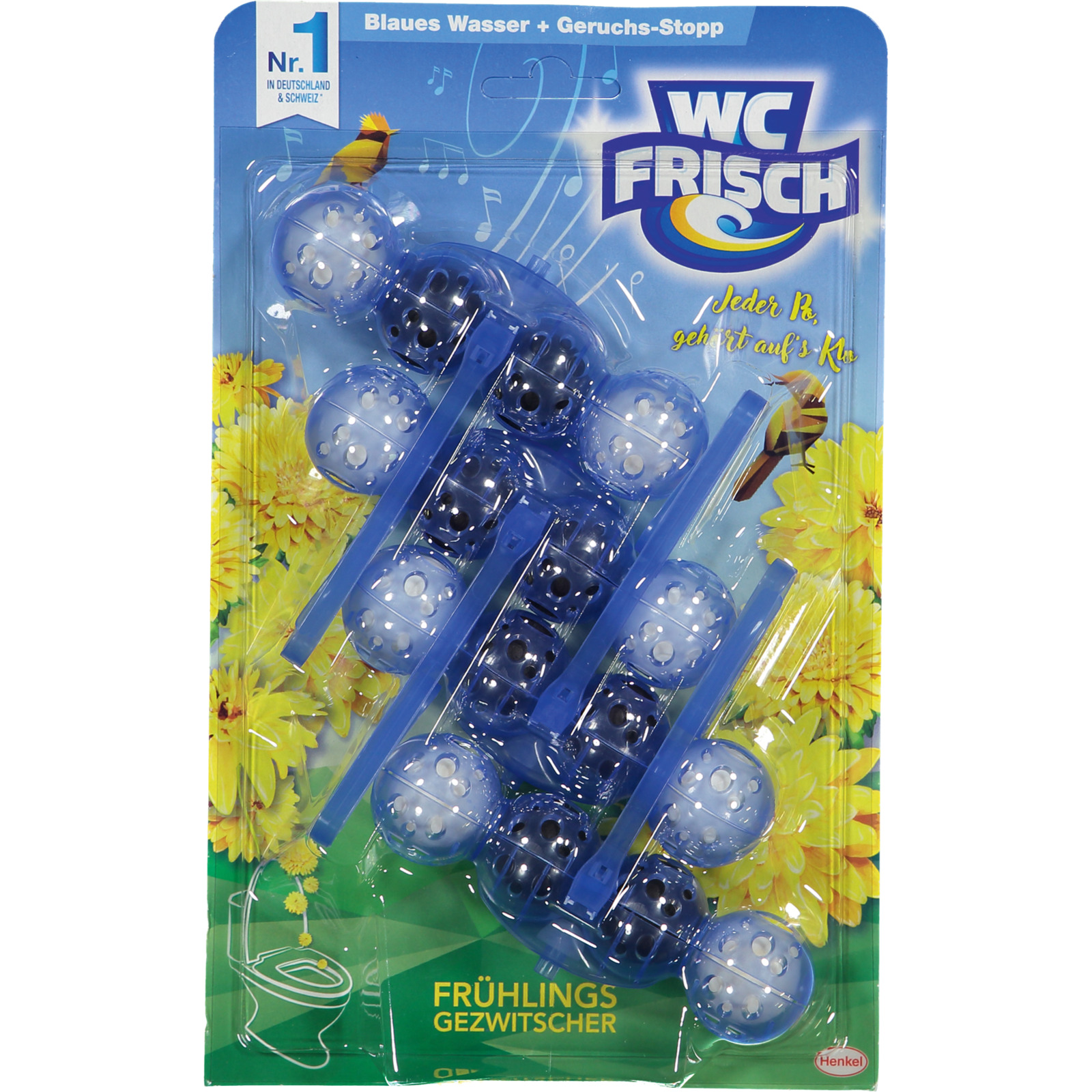 WC Frisch Kraft Frühlingsgezwitsch 4 x 50 g