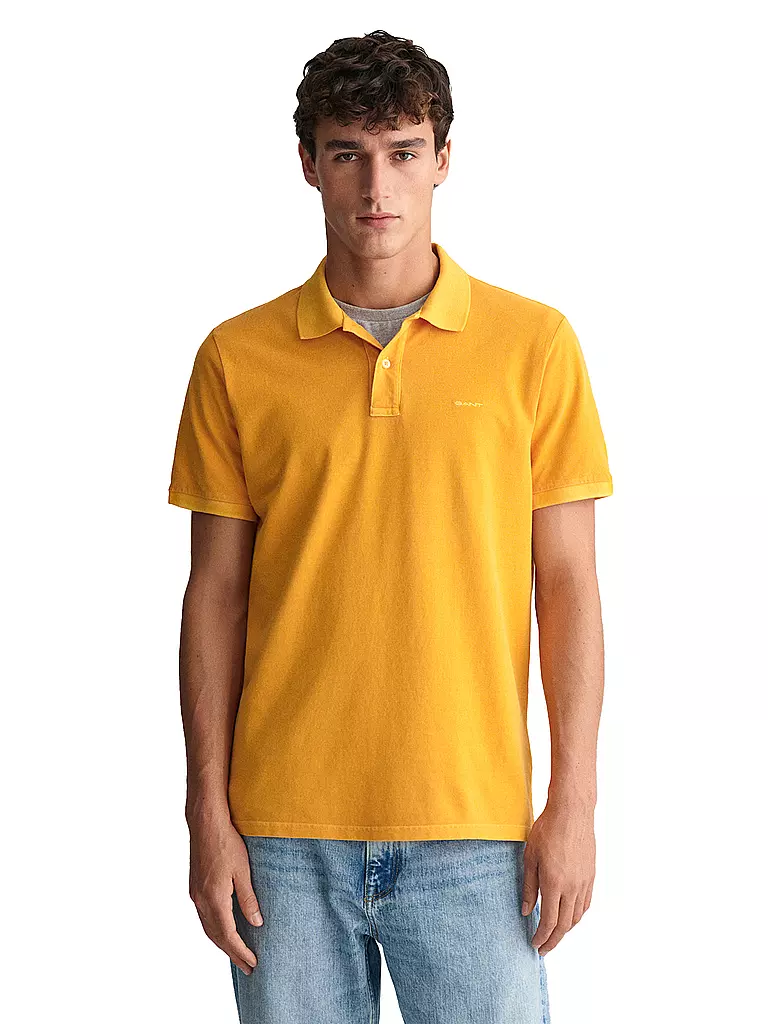 GANT Poloshirt gelb