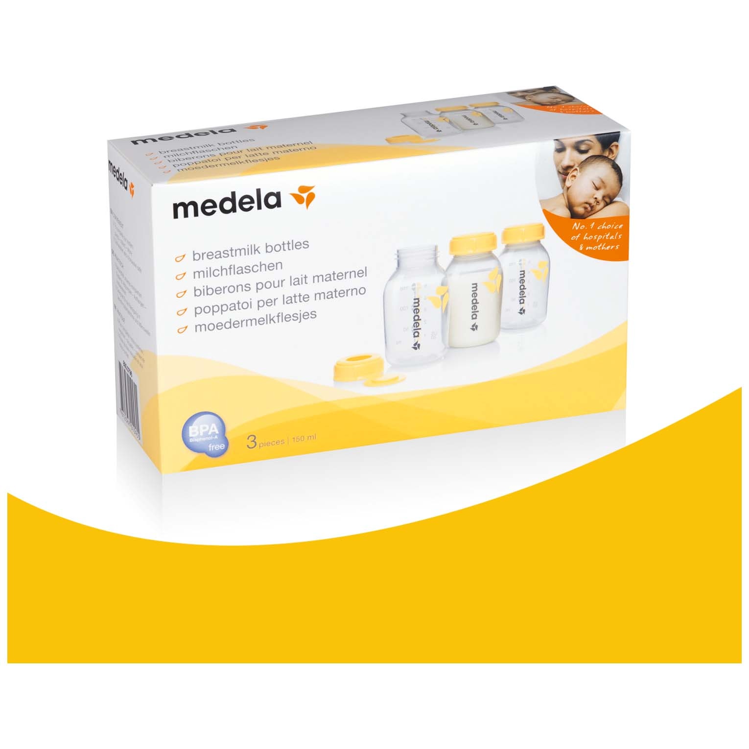 Medela melkflesjes 150ml - 3 stuks