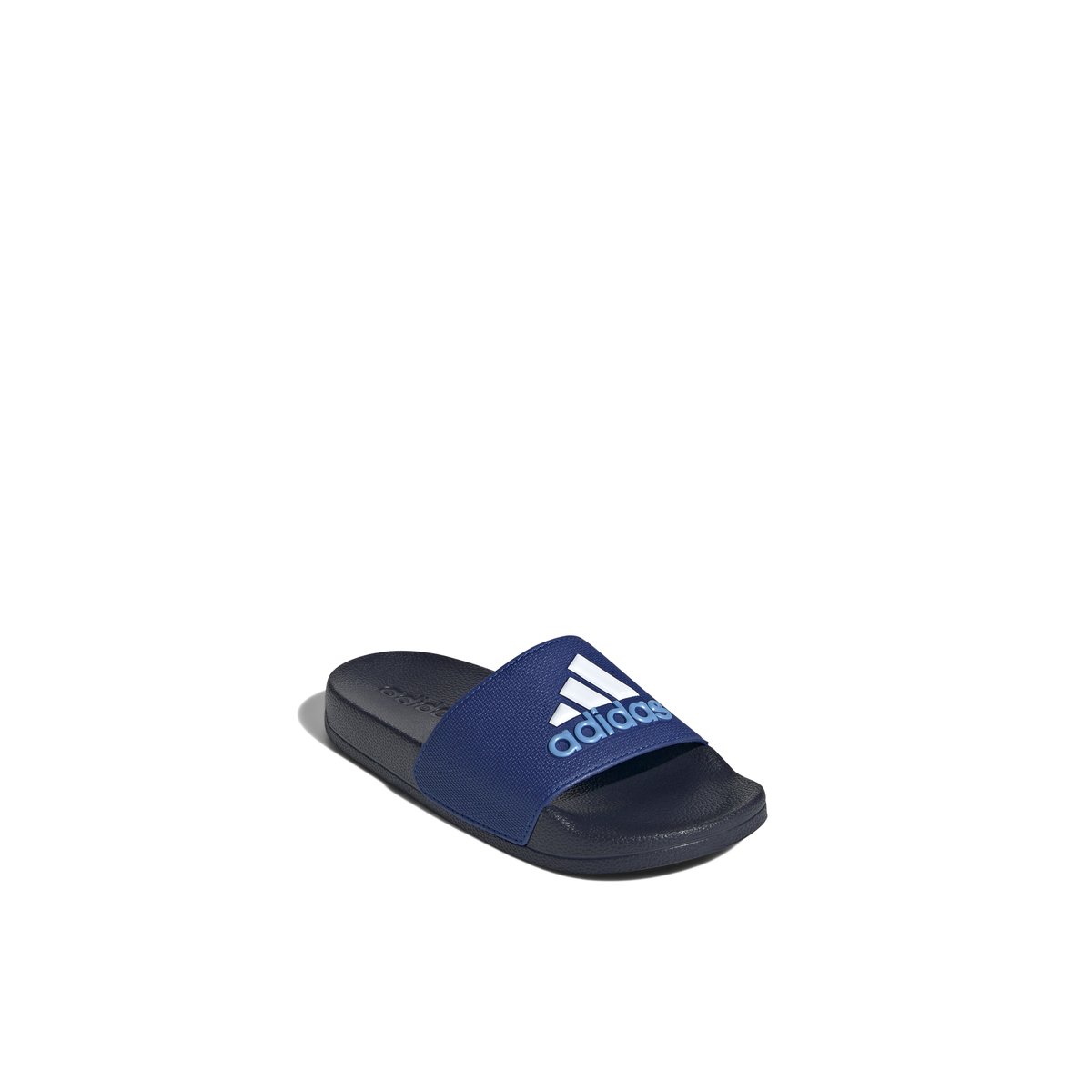 Facile à mettre-Adilettes-jb-Sandales athlétiques à glissière - Talon plat - Bleu
