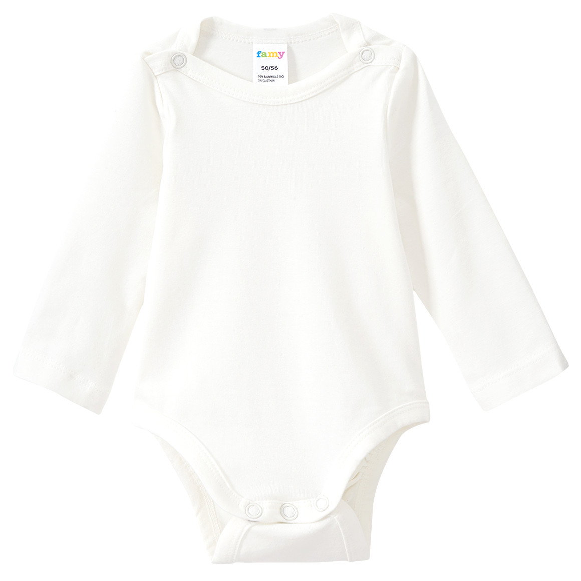 Famy 3 Baby Bodys in verschiedenen Dessins dunkelblau / weiss