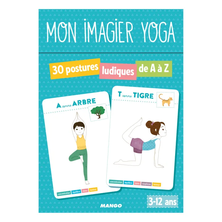 Mango Editions Livre Mon imagier Yoga