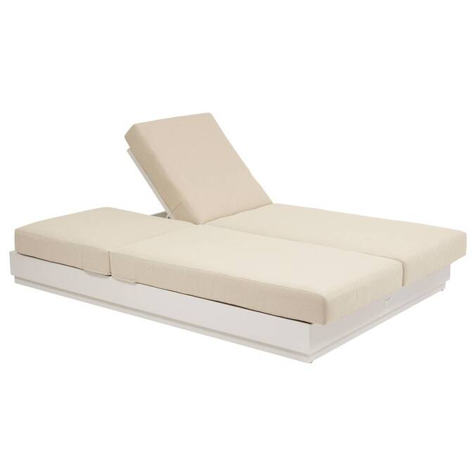 Lit de piscine ALLURE Beige / Avoine