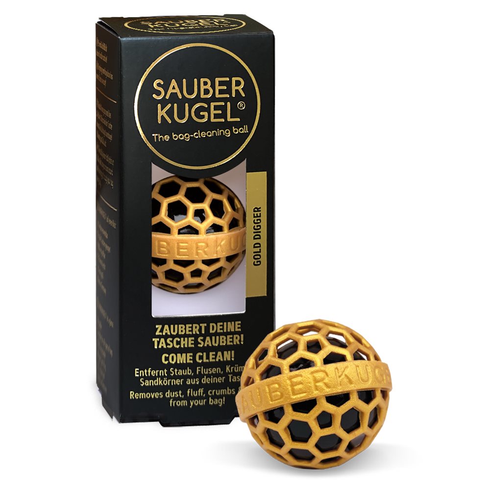 SAUBERKUGEL Taschenreiniger gold 1 Stk