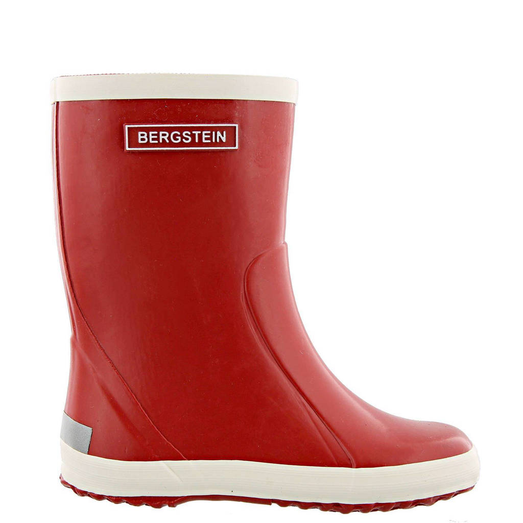 Bergstein regenlaarzen Rood/wit