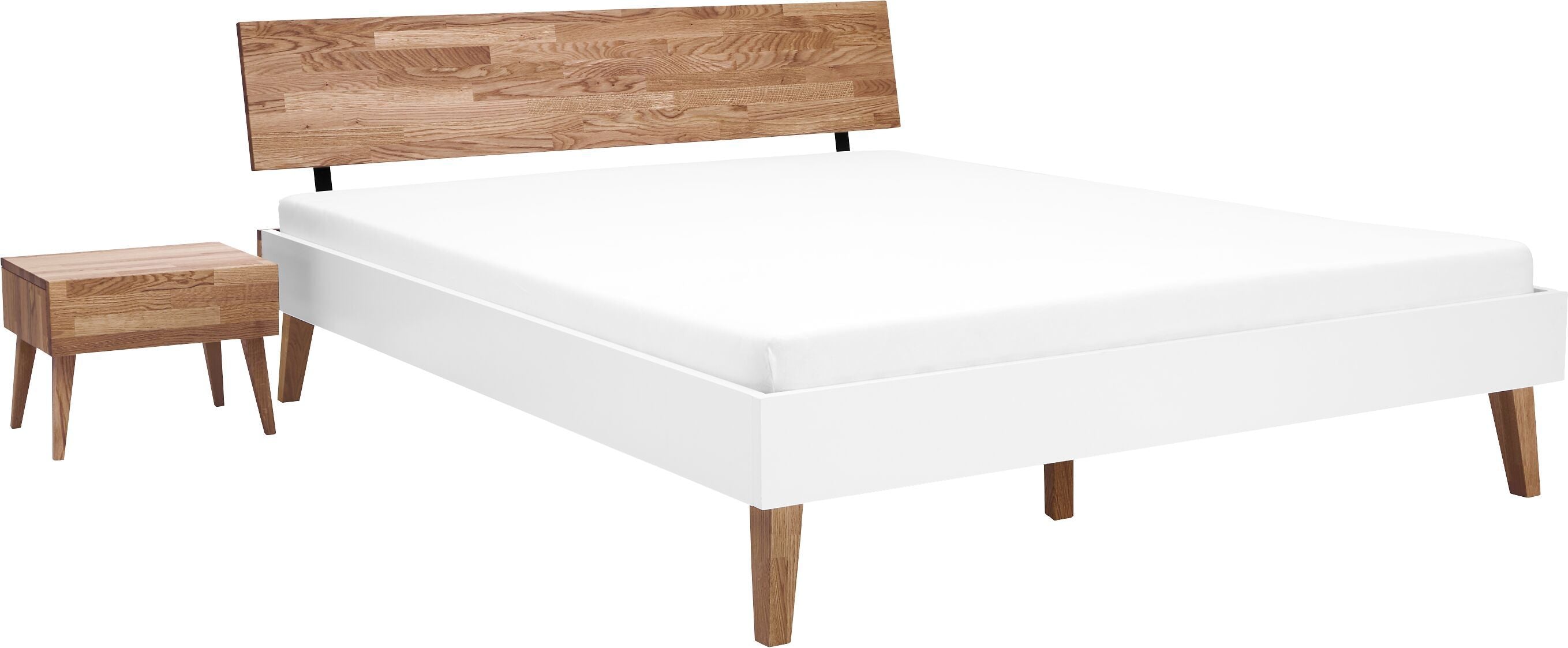 CARA Bett - Eiche / B: 160.0 cm x T: 200.0 cm