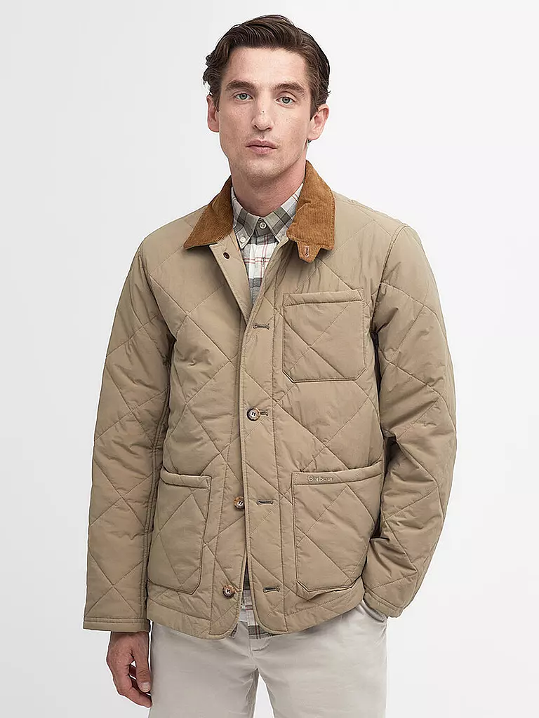 BARBOUR Overshirt - Jacke CORBY beige