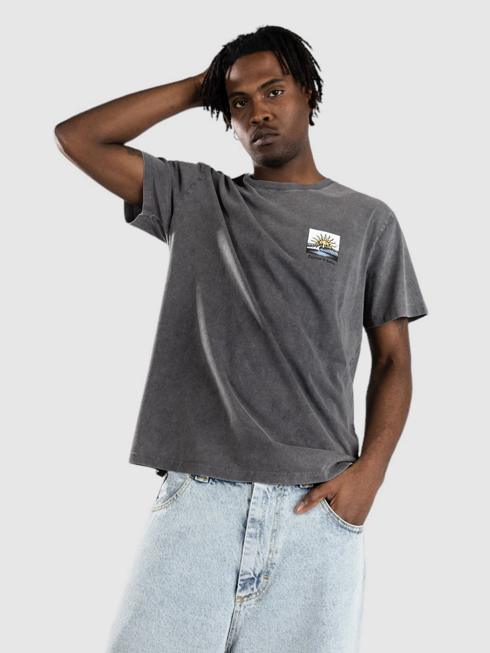 Katin USA Glance T-Shirt black sand wash