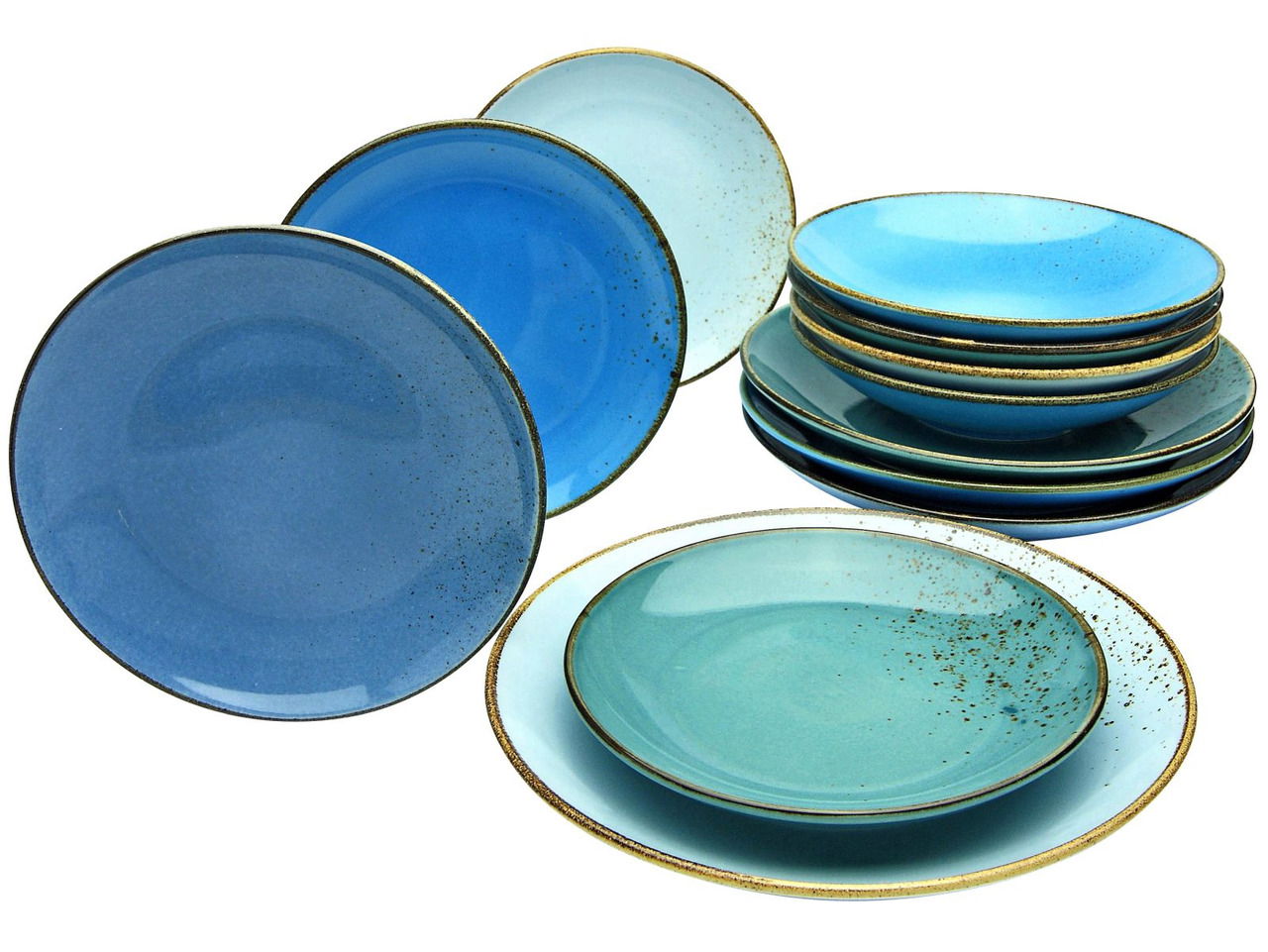 Creatable Tellerset 12-tlg. NATURE COLLECTION
