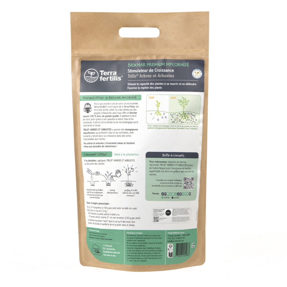 Fertilisant arbres et arbustes à base de mycorhizes - 2,5 kg