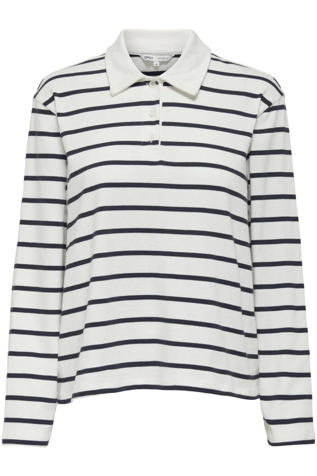 Only Onlsira L/S Polo 4842702 night sky cd stripes