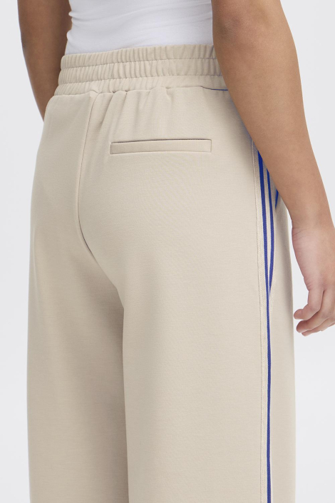 Ichi beige dames broek