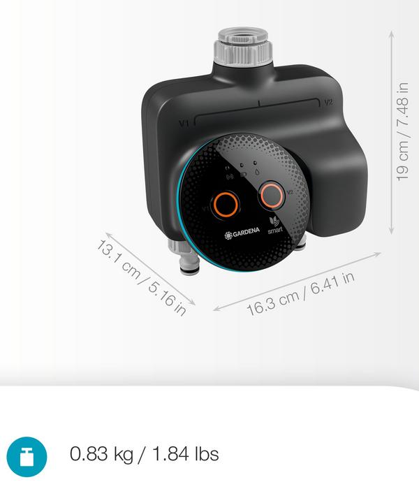 GARDENA smart Dual Water Control