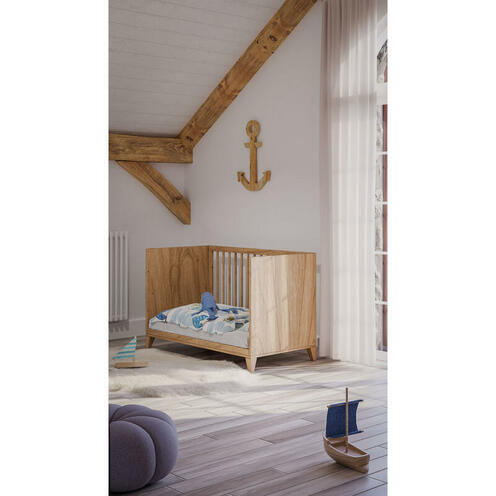 Lit bébé évolutif 60x120 NAÏA BOIS Naturel - THEO