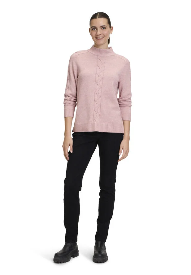 Betty Barclay Strickpullover Ku Pale mauve melange