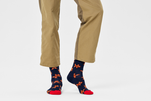 Happy Socks Gingerbread Sock Socken in Mehrfarbig