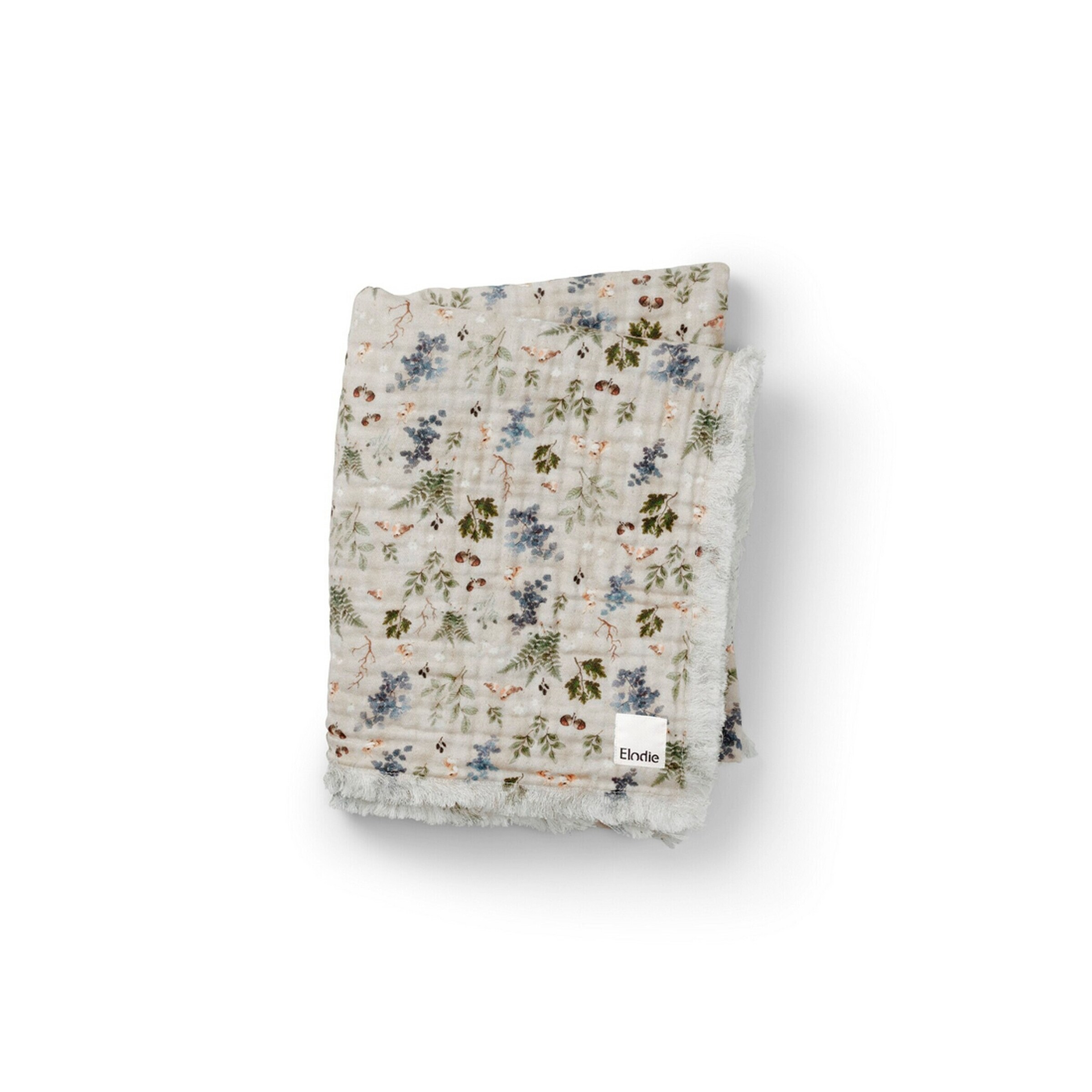 Elodie Soft Cotton Decke - Fairytale Forest bunt