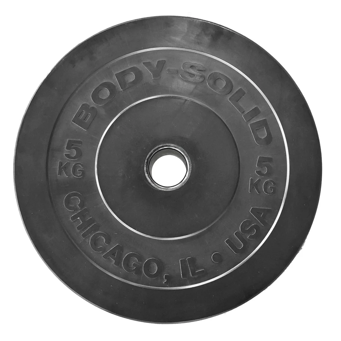 BODYSOLID Chicago Olympic Bumper Plate 5 kg
