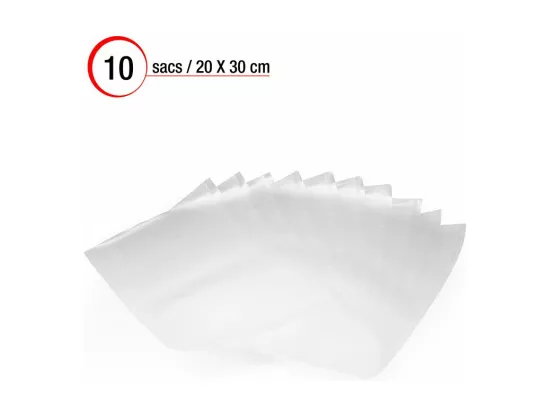 Machine Sous Vide Noon Avec 10 Sacs Airprotect Blanc