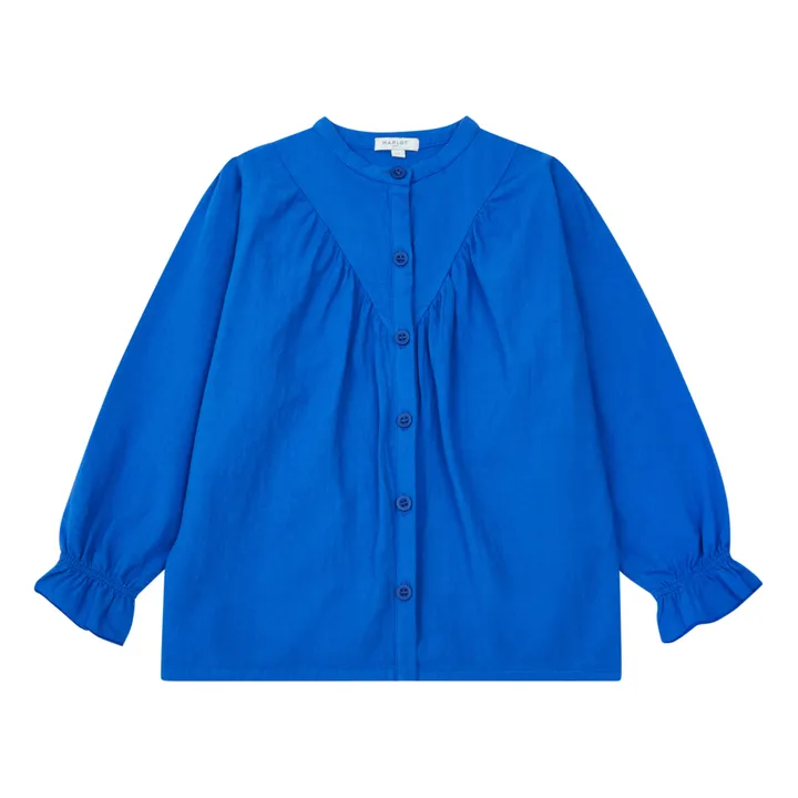 Marlot Paris Blouse Coton Noor | Bleu roi