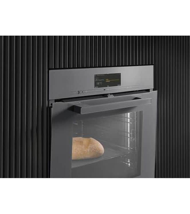 Miele Einbaubackofen H 7440-60 BPX Schwarz A Griffloser Kompakt-Backofen