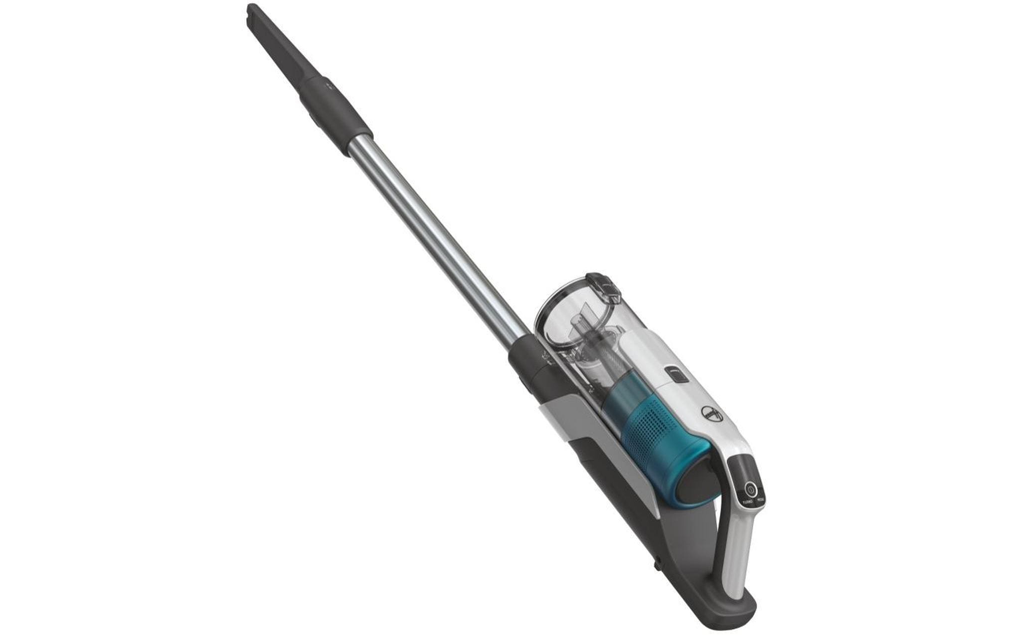 Akku-Hand- und Stielsauger HF9 Grau/Türkis<br>Kabelloser Staubsauger HF910P 011 mit Anti-Twist Technologie