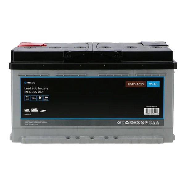 Batterie acide de démarrage 12V 80-95Ah MESTIC