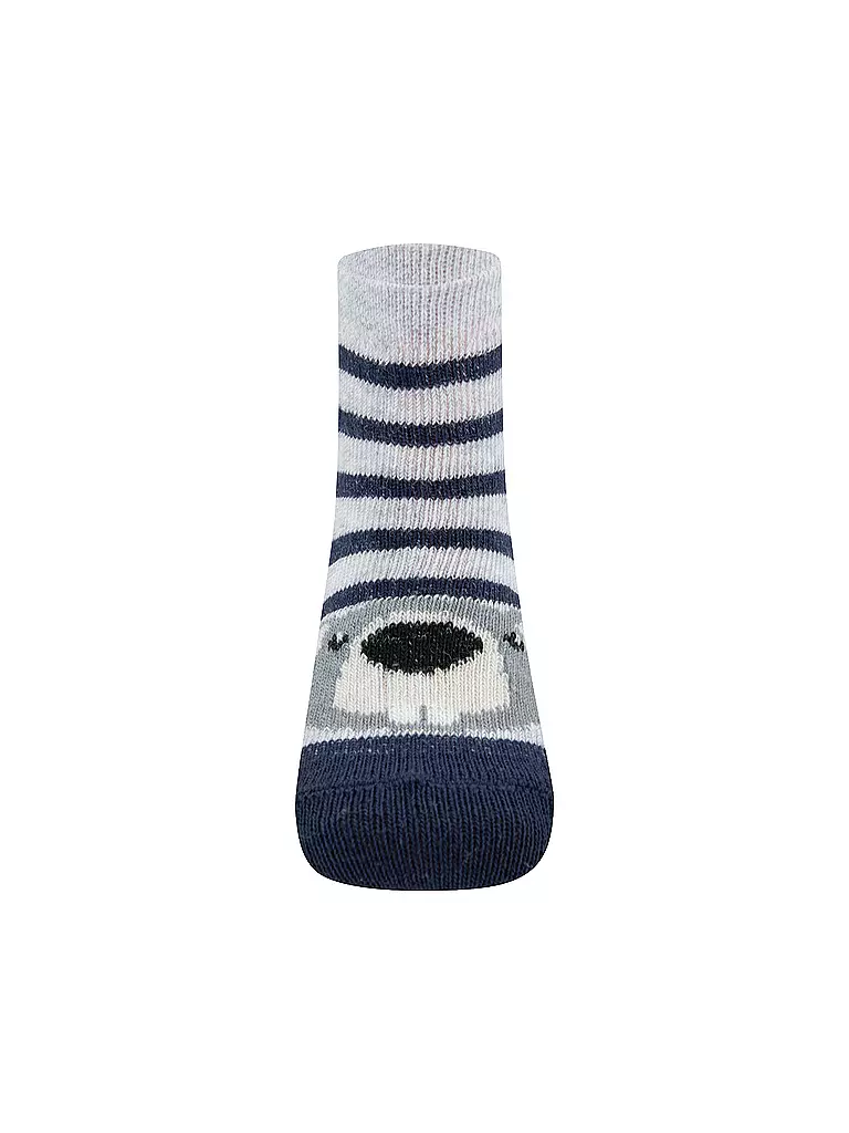 EWERS Jungen Socken 3-er Pkg khaki dunkelblau