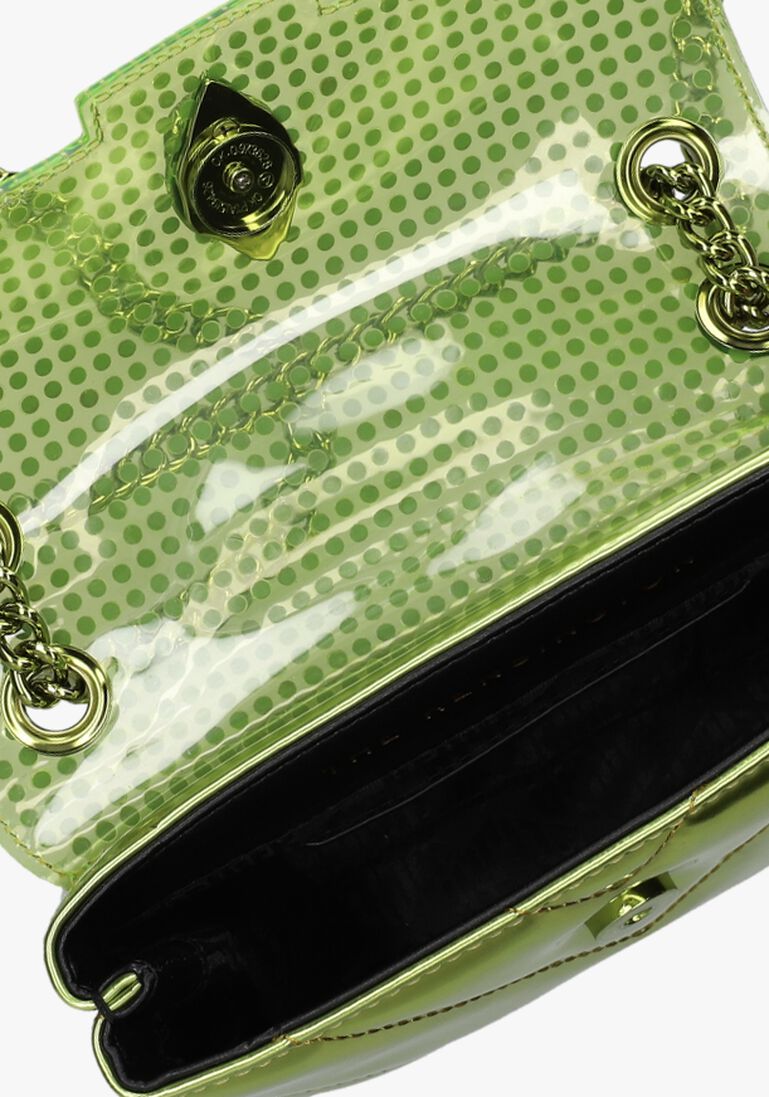 KURT GEIGER LONDON groene kurt geiger london schoudertas mini kensington bag