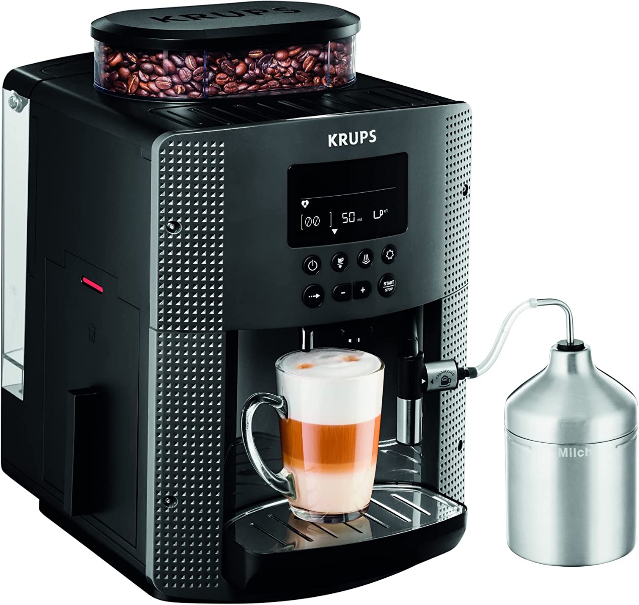 Krups EA816B70 Volautomatische espressomachine zwart