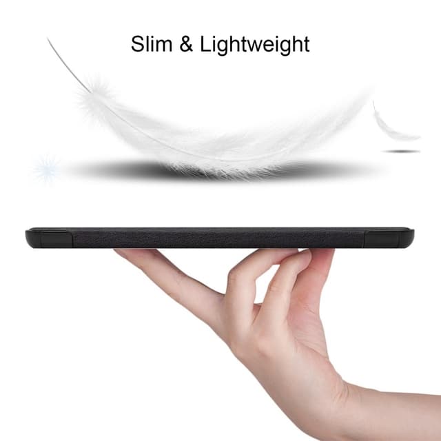 Trifoldet stativ Smart Taske til Samsung Galaxy Tab S9 FE