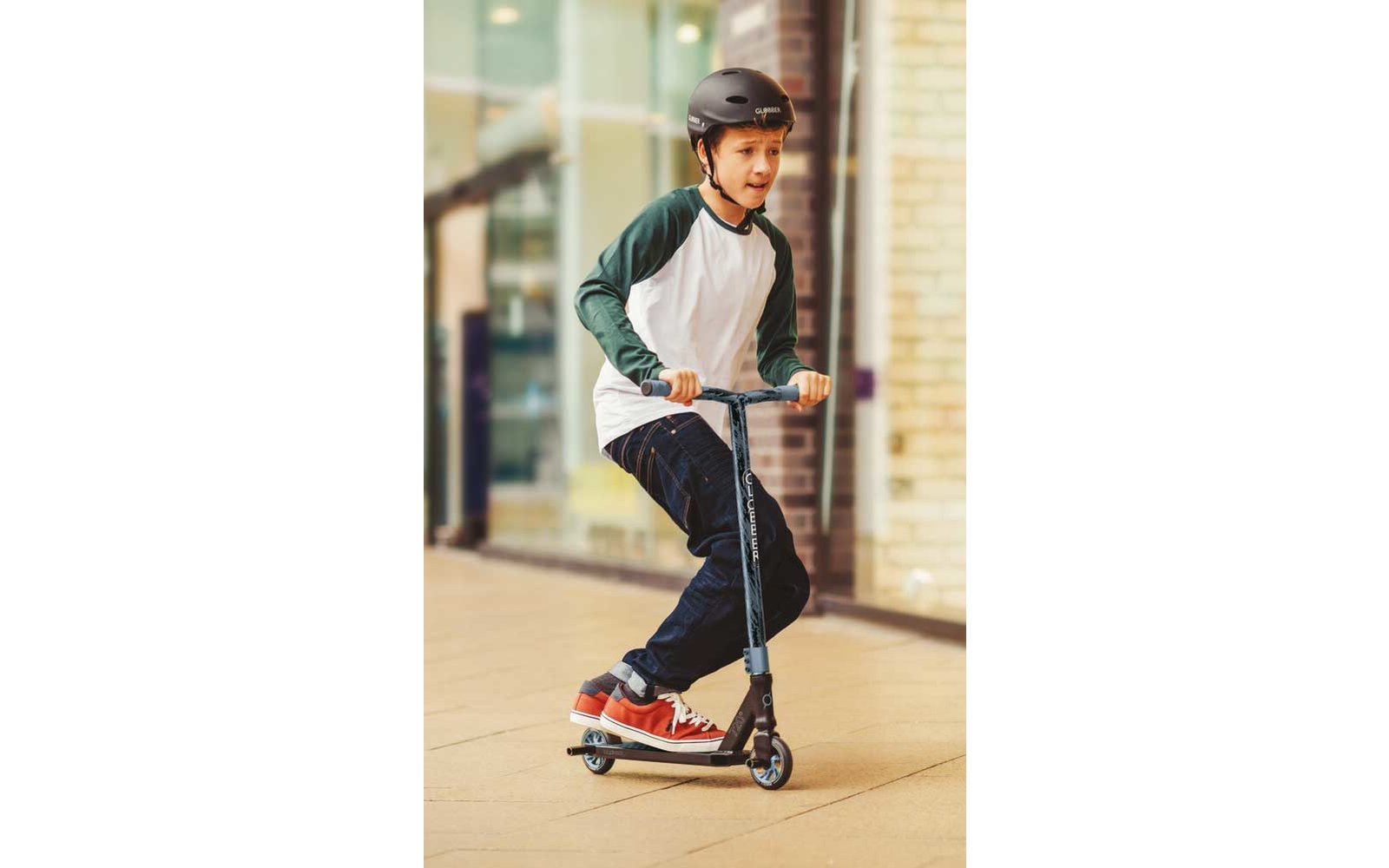 Globber GS 720 klappbarer Stuntscooter Türkis