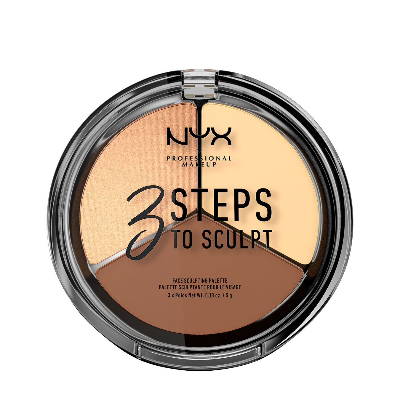 NYX Professional Makeup 3 Steps To Sculpt Face Sculpting Palettefair