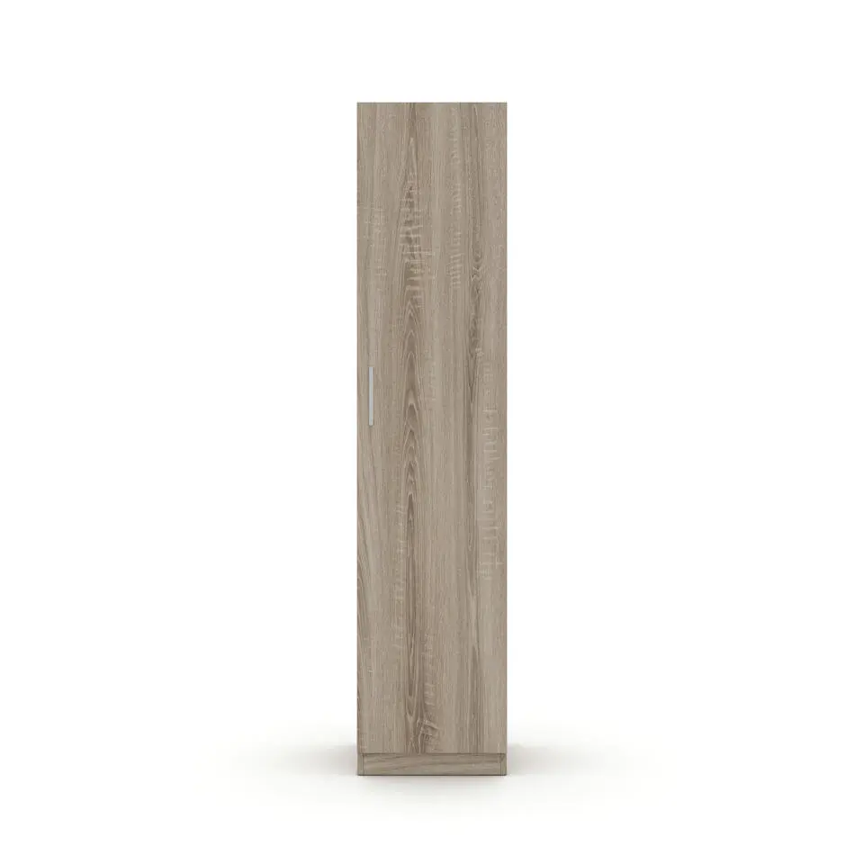 Interiax Kledingkast 'Mila' - Sonoma Eik - 1 Deurs - 180x40x42 cm