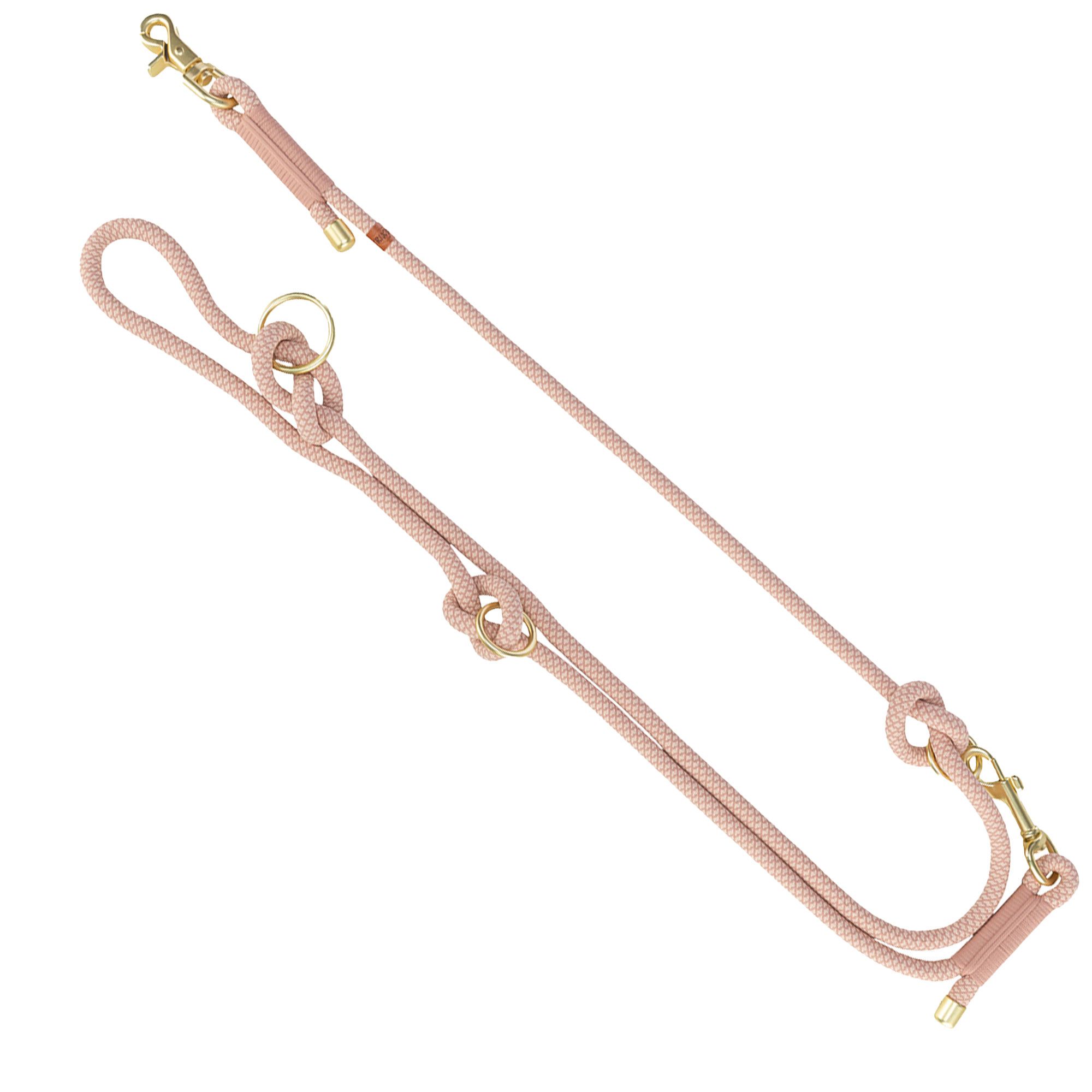 Hundeleine - Soft Rope Verlängerungsleine - 3-fach verstellbar - flexibel - trendig