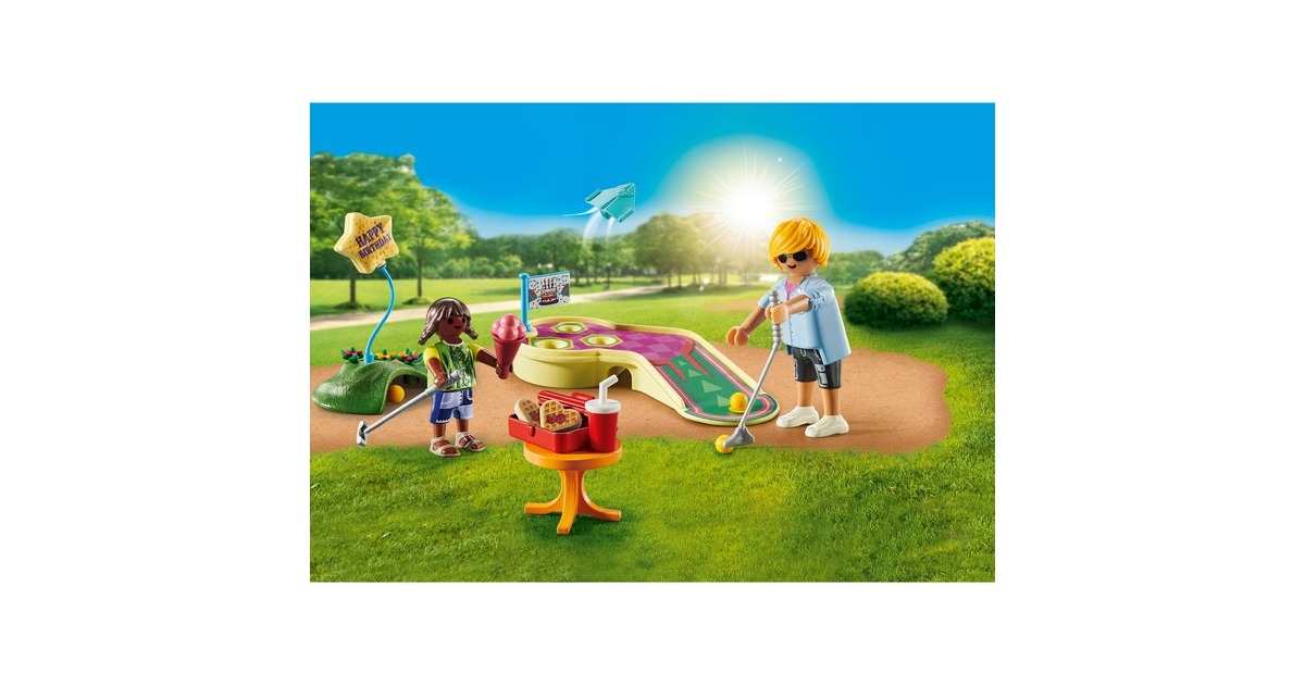 PLAYMOBILCity Life - Minigolf Constructiespeelgoed  (71449)