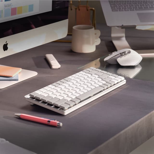 Logitech MX Mechanical Mini Mac trådløst tastatur (grå)