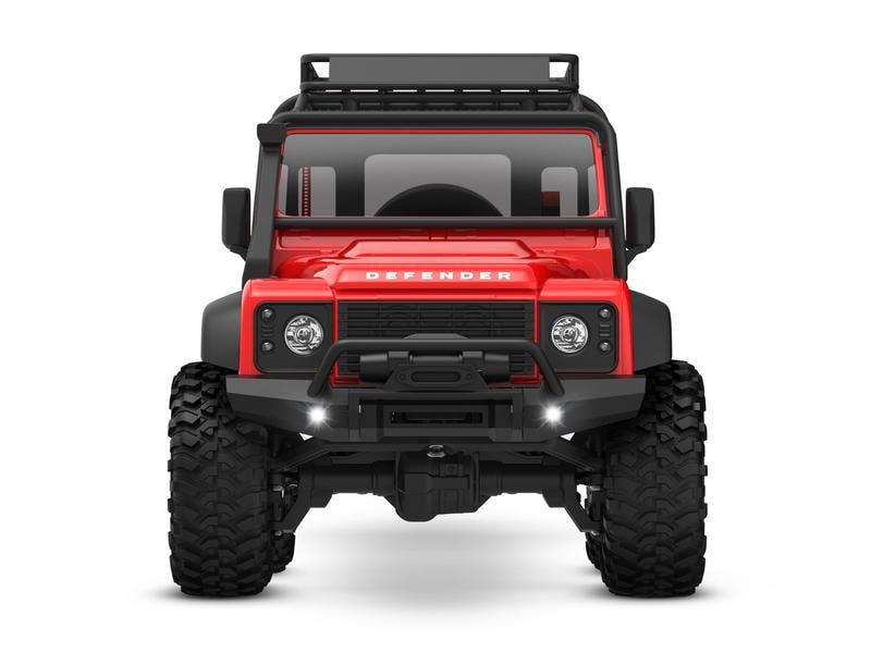 Traxxas Scale Crawler TRX-4M Land Rover Defender Rot, RTR, TRX-4 Performance im Mini-Format