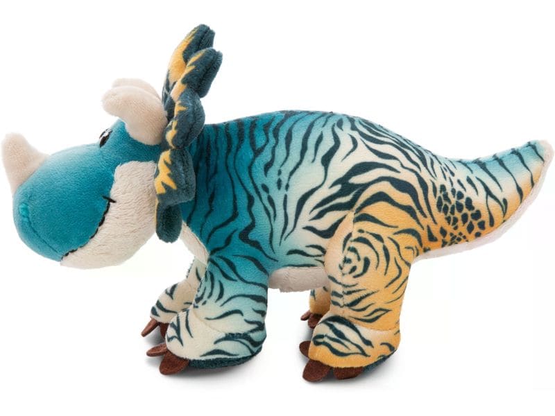 Nici Green Plüsch Dino Cerastupsy stehend 20 cm Nachhaltiges Stofftier aus weichem Plüsch
