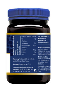 Manuka health Honing MGO 400  500GR
