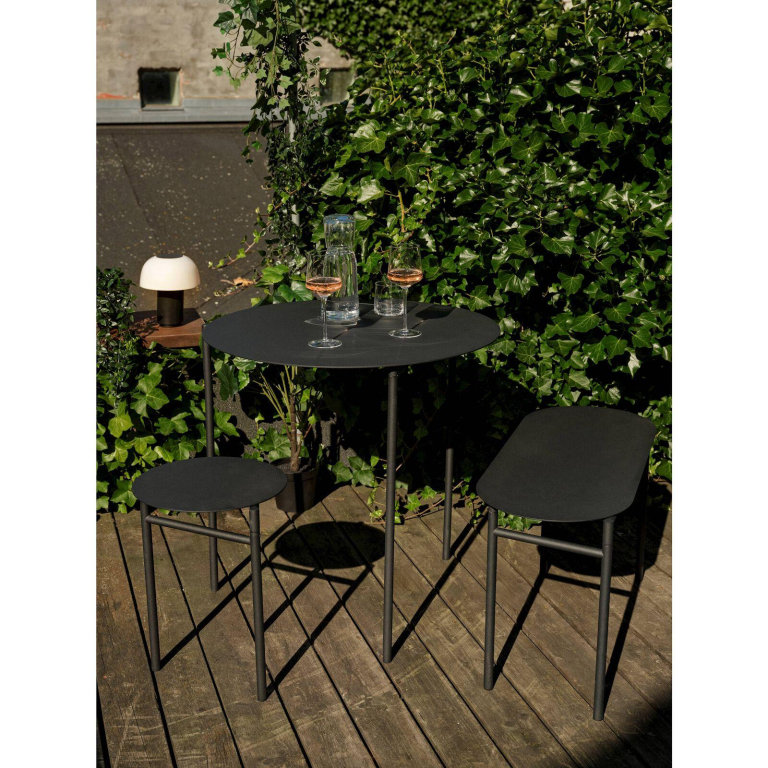 Zone Denmark Disc tafel Ø70 Black