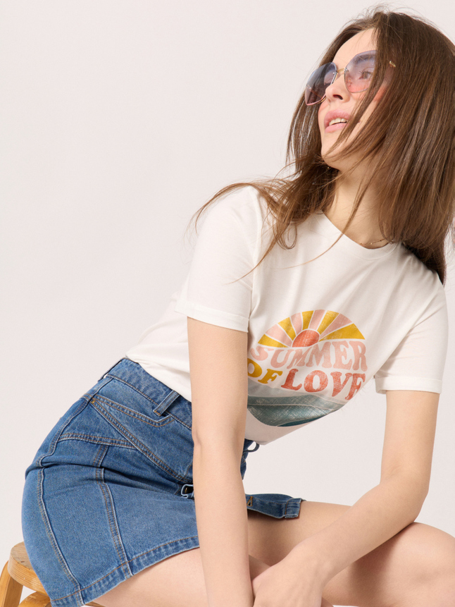 T-shirt 100% coton