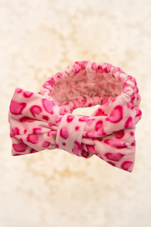 The Vintage Cosmetic Company Lola Make-Up hoofdband in roze