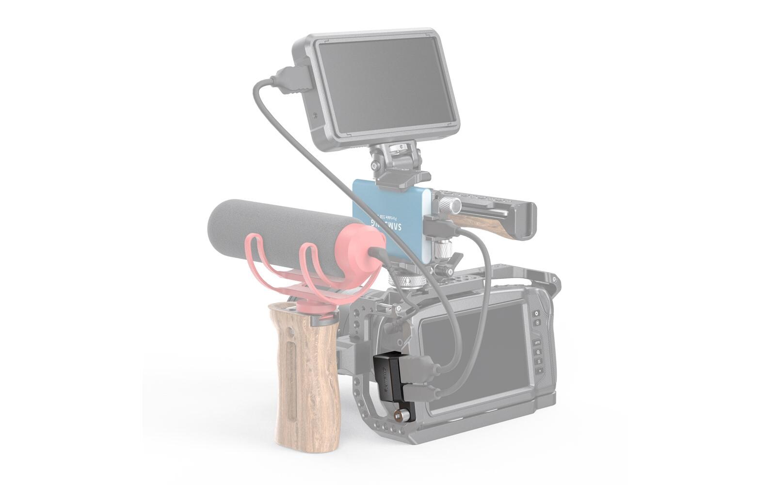 Adapter HDMI Type-C Right-Angle für BMPCC 4K Camera CageRechtwinkliger Adapter für BMPCC 4K-Kamerakäfig
