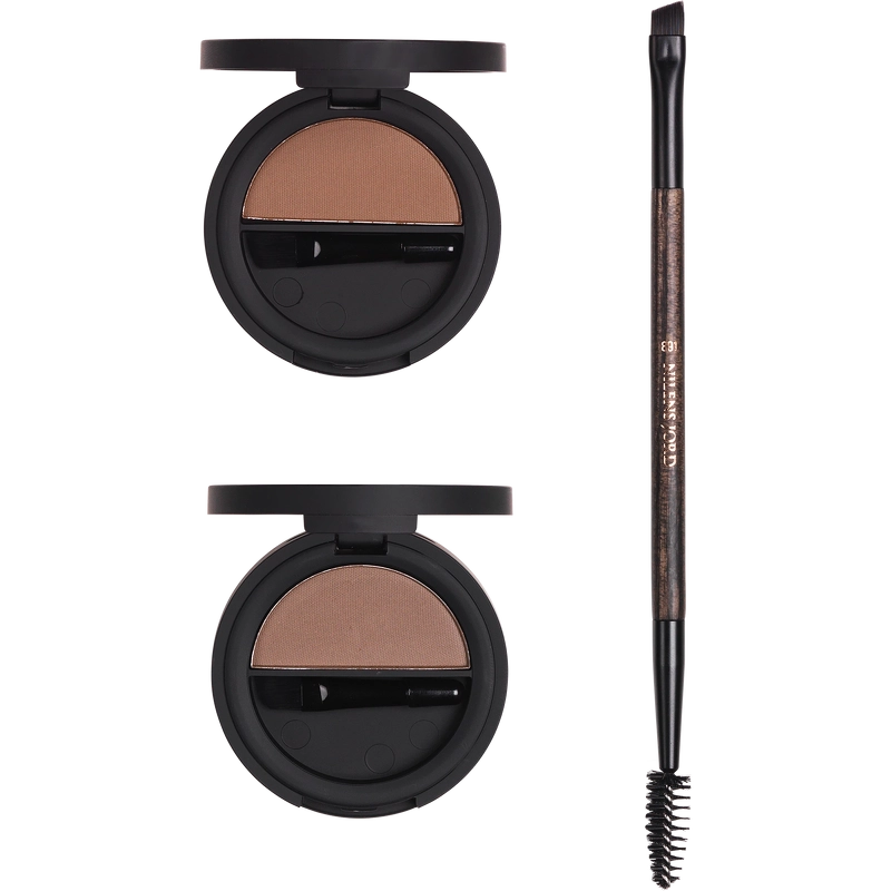 Nilens Jord Duo Brow Brush 4 gr. - No. 891