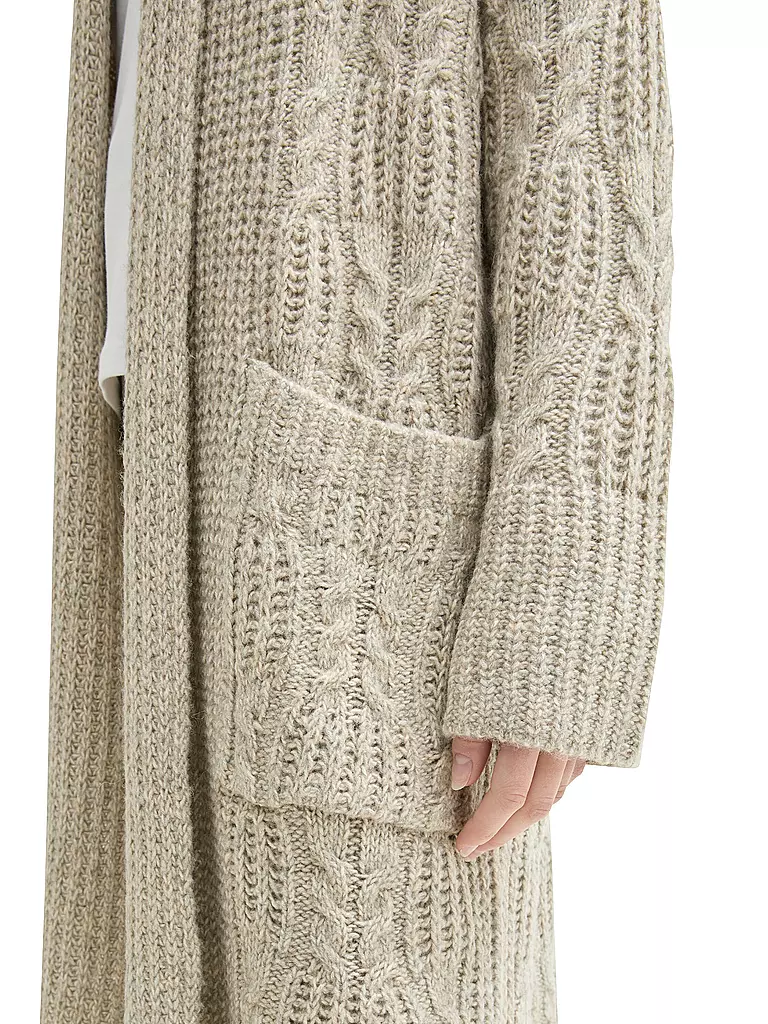 TOM TAILOR Strickjacke beige