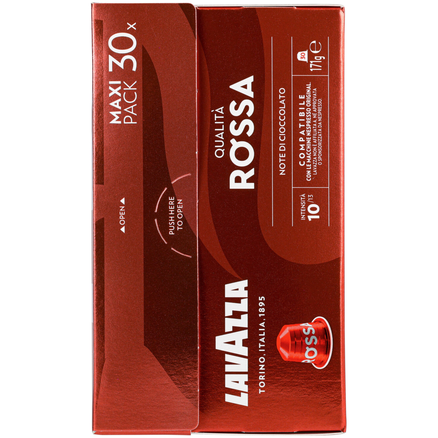 Lavazza Qualità Rossa - Nespresso compatible 30 Kapseln