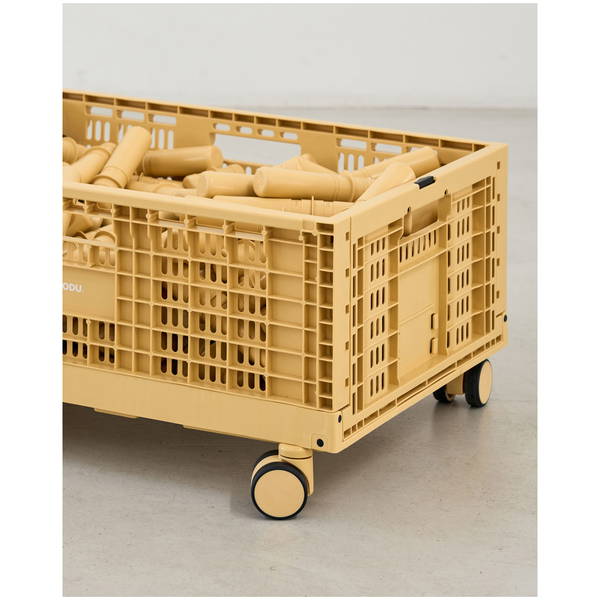 MODUMODU   Räder für die Aufbewahrungsbox honey yellow